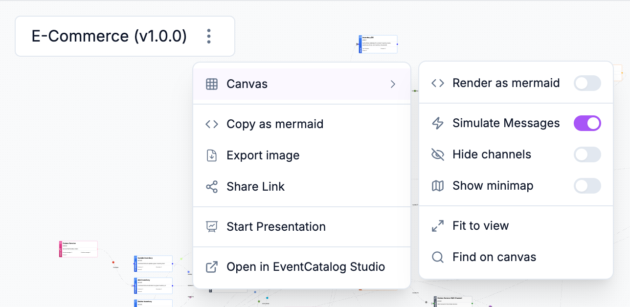 NodeGraph interactive controls