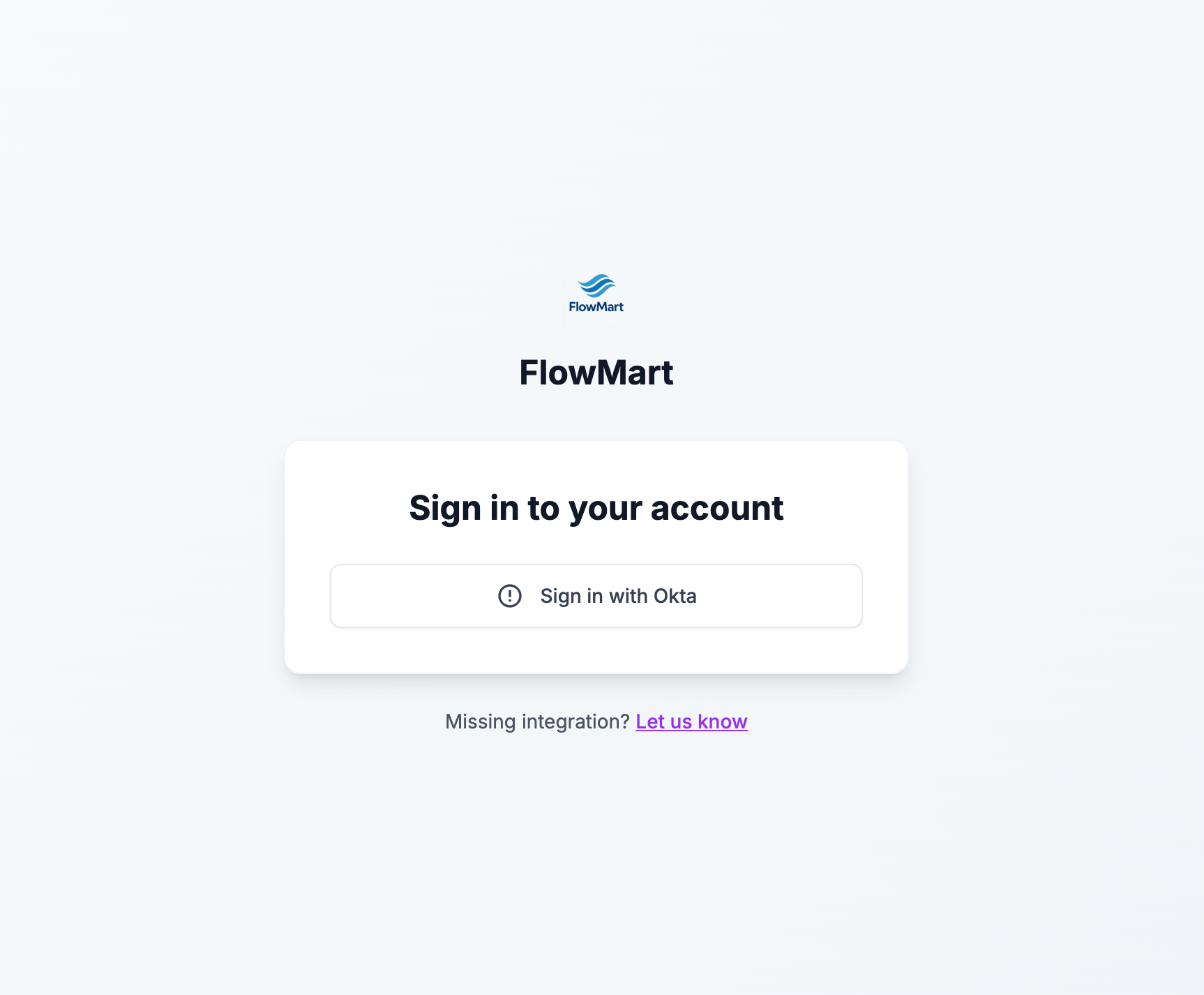 Okta authentication