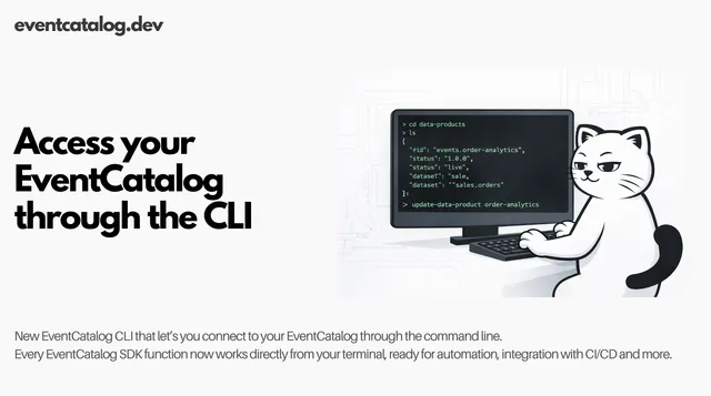 Access your EventCatalog from the command line
