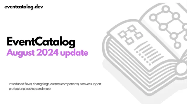 EventCatalog August 2024 update