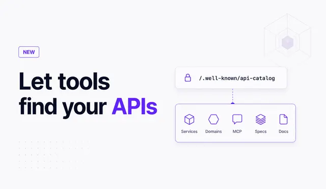 Let tools find your APIs from one URL