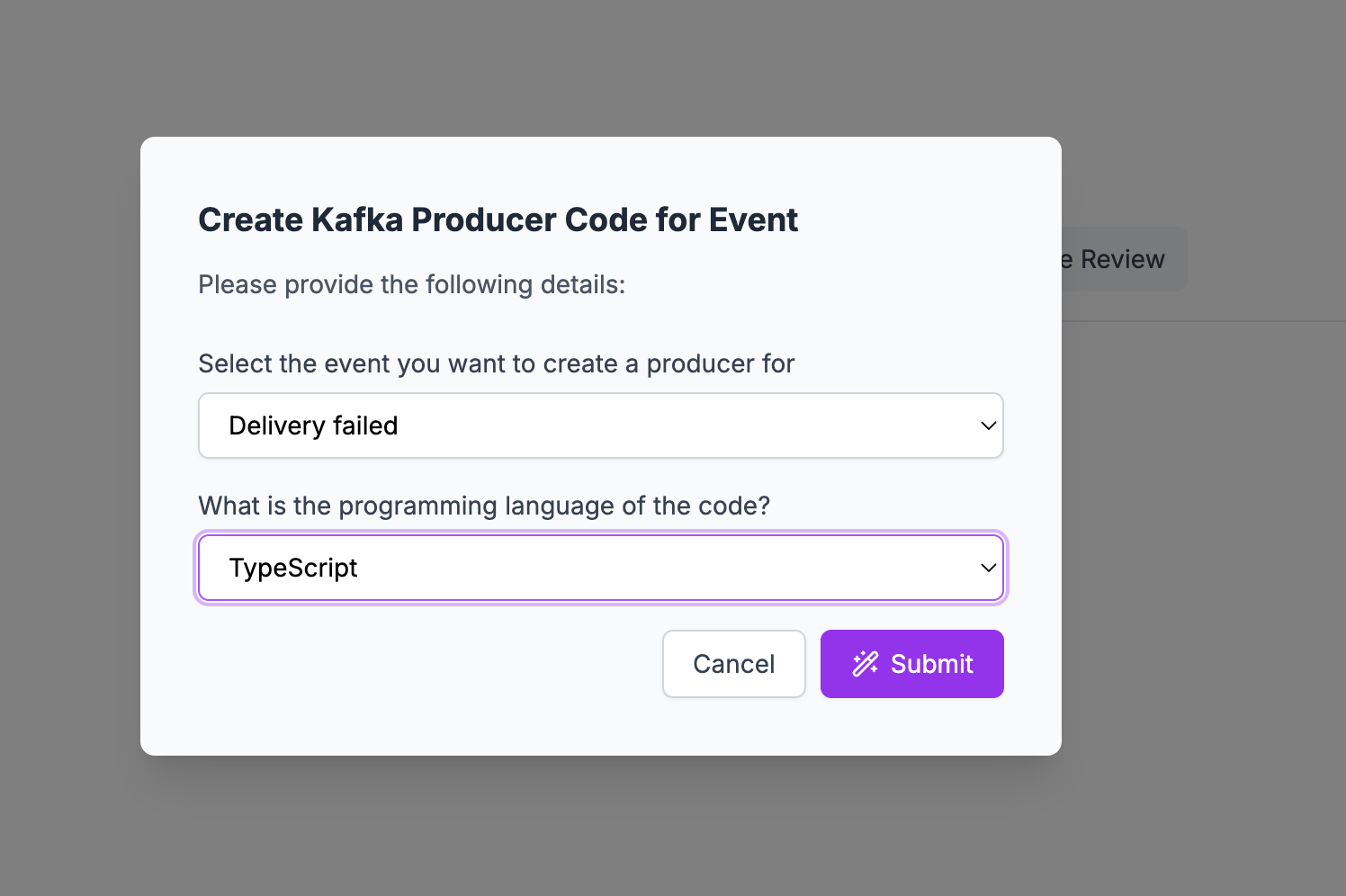 EventCatalog OpenAI Example
