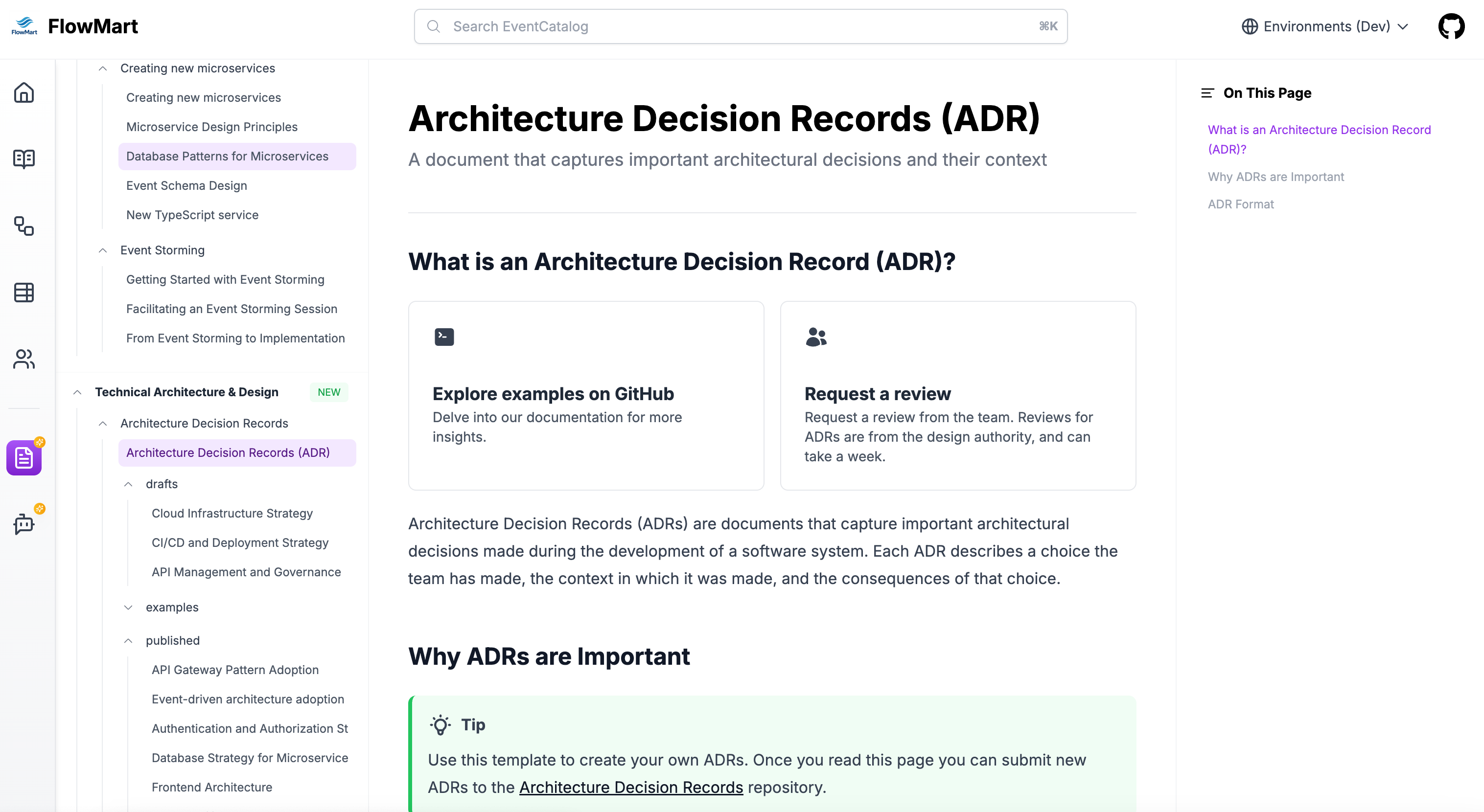 Bring your own documentation